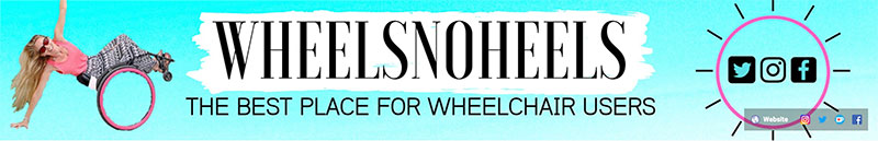 Bild på headern för youtubekanalen ”Wheelsnoheels” som drivs av Gem Hubbard. Bilden ärfångad från youtube den 20 december 2020.
