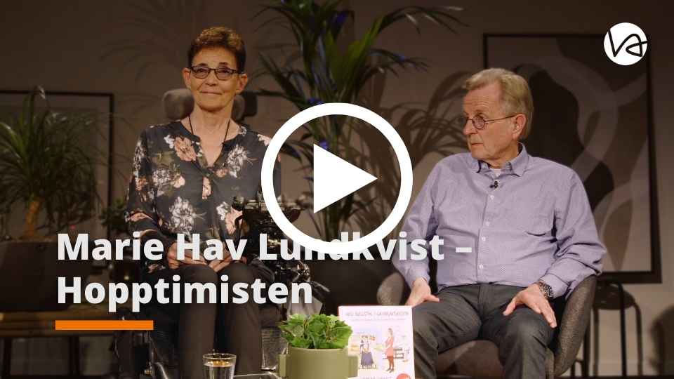 Bildlänk till YouTube. Marie Hav Lundkvist och hennes man Sven-Erik gästar VividaLIVE den 10 maj kl. 19:00. 